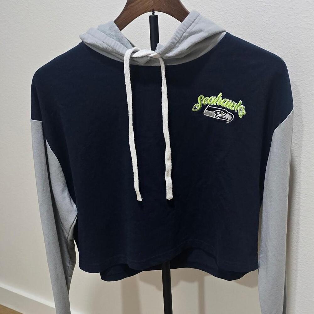 Seattle seahawks NFL cropped hoodie M